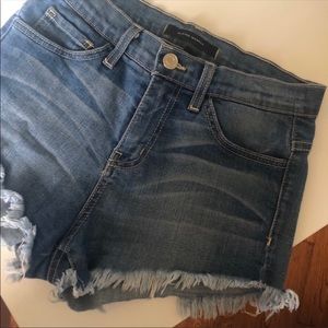 Flying monkey jean shorts!